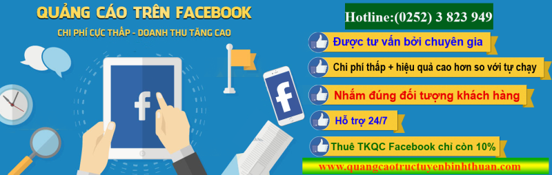 quảng cáo facebook bình thuận