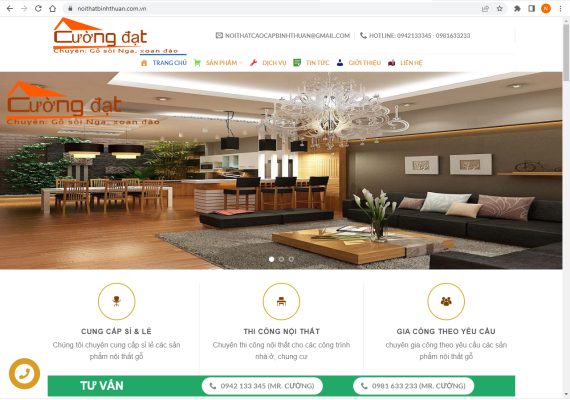 Thiết kế website Bình Thuận chuẩn SEO